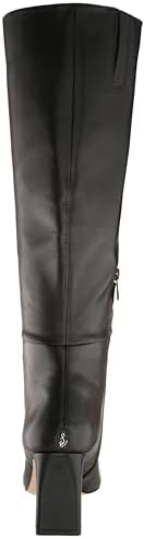 Sam Edelman Women's Sylvia Knee High Boot, Black Leather, 6 | Image 2