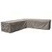 Produktbild Raffles Covers RHS310 Abdeckhaube für L-Förmiges Sofa 310 x 310 x 100 H: 70 cm Abdeckung für Lounge Eckset, Schutzhülle in L-Form für Lounge Sets, Schutzplane, Regenschutz Ecklounge