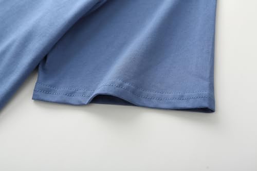 Image of KLIEGOU Men's 100% Cotton Longline T-Shirt, Pre-Shrunk Soft