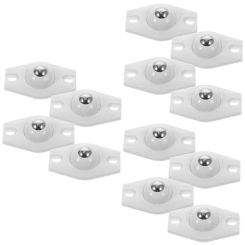 Alipis 3 Series Polea Pegajosa Aparato Ruedas Giratorias Rodillos Reemplazo Rueda De Cajas De Ruedas Mini Ruedas De Mini Caster Rueda De Pasta Autoadhesivo Abdominales 4 Piezas X 3