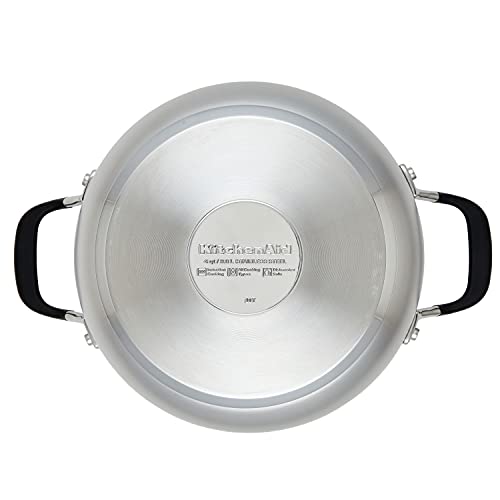 KitchenAid 71021 Stainless Steel Casserole with Lid, 4 Quart - Brushed Stainless Steel - image 8