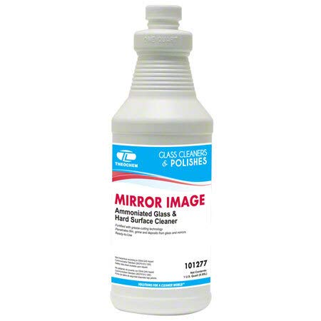 Theochem Mirror Image Glass & Hard Surface Cleaner 101277 (32OZ)