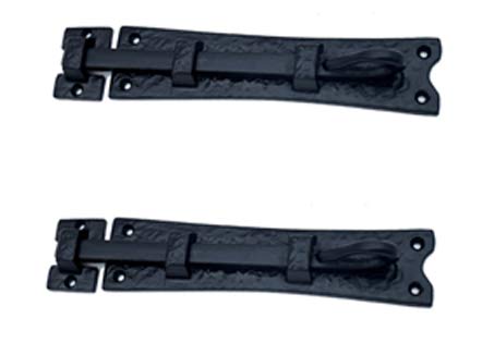 Adonai Hardware 8" "Cedron" Heavy Duty Antique Cast Iron Door Latch Sliding Bolt for Vintage Wooden Barn Doors, Gates, Closets, Furniture, Kitchen Cabinets and Sheds (2, Black Powder Coated) (B08QMM15SR) Amazon Price History, Amazon Price Tracker