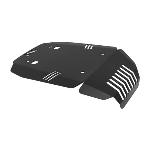 Image of WORLDMOTOP Skid Plate Cover Engine Chassis Protection Guard Replacement for BMW R nineT Pure /Racer /Scrambler /Slash 5 /Urban GS 2014-2023 Motorcycle Belly Pan Bottom Protecter(Black)