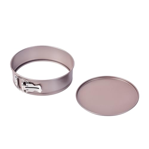 Bakeley 8 Inch Non-stick Springform Cake Pan Cheesecake Pan with Removable Bottom