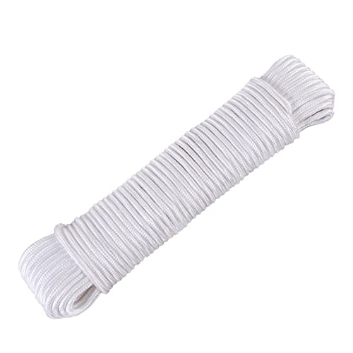 Lossga Corde à linge en coton naturel 30 m x 6 mm Cover