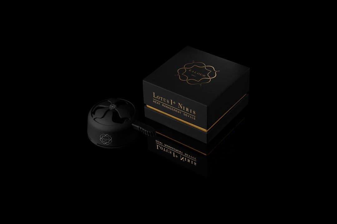 Kaloud Dispositivo de gestión del calor Niris Hookah-Shisha L+ Plus (negro, sin nicotina)