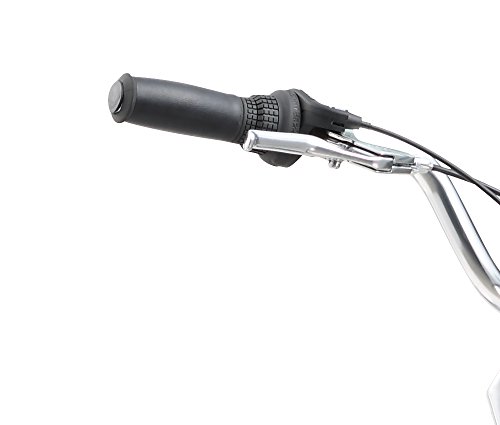 Ez Cross Synthetic Leather Grips For Multi-Speed Beach Cruiser Bikes, City Bikes (Black) #TOP2