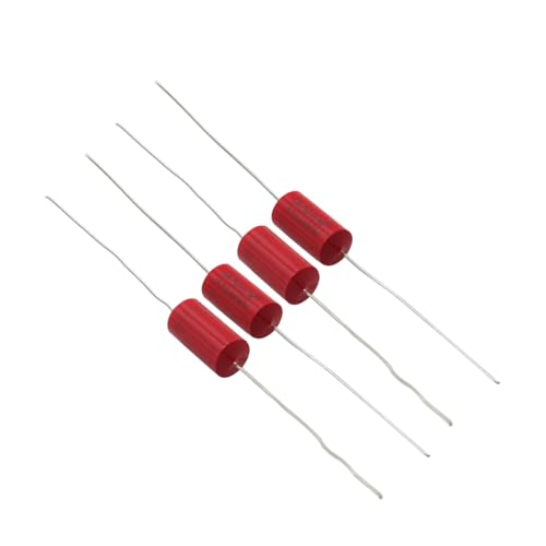 FLEOR 4pcs Guitar Tone Capacitors 473J 400V Small Size MKP Metallized Polyester Film Capacitors