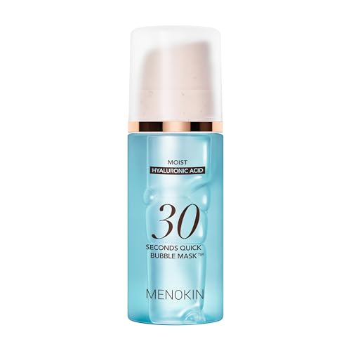 MENOKIN Masque à bulles rapide 30 secondes, 95 ml