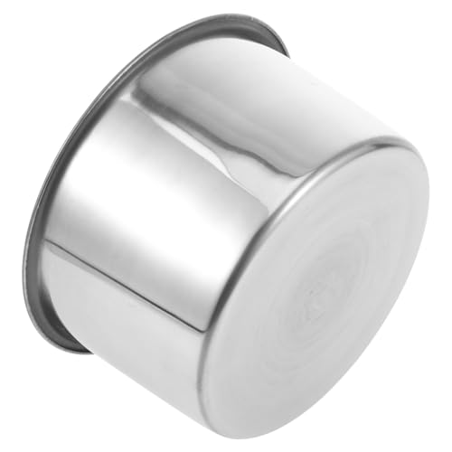 Garneck Wooden Barrel Rice Liner Reusable Bowl for Rice Replaceable Rice Bowl Rice Barrel Liner Bowl for Steaming Liner for Wood Bucket Rice Steaming Bowl Stainless Steel Silver