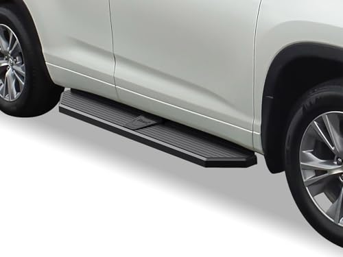 Estribos negros de acero inoxidable Tuxtreme para Toyota Highlander
