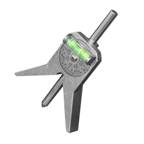 Réglet de toupilleur sur chantier de construction pour aligner un tube