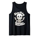 Photo Gallery divertente scheletro kawaii retrò stile vintage canotta Photo Gallery divertente scheletro kawaii retrò stile vintage canotta