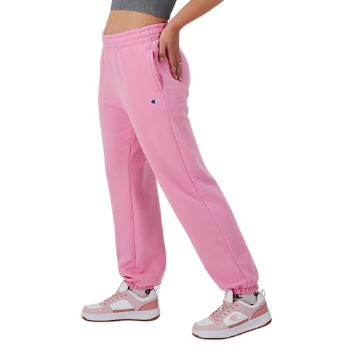 Image of Champion Women's Cinched-Bottom Fleece Sweatpants, Oversized Fit, Midweight