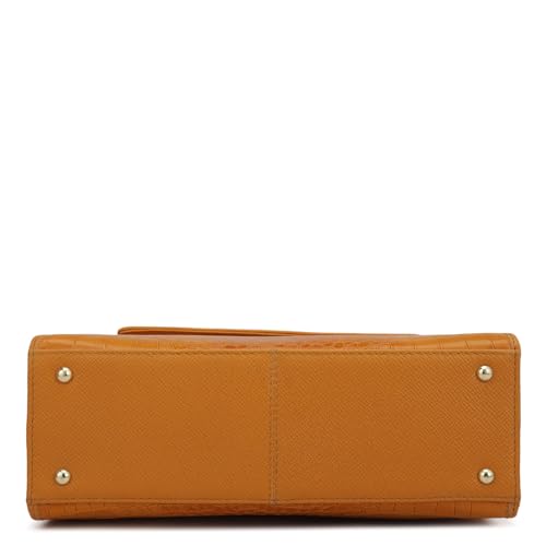 Image of Da Milano Leather Small Satchel