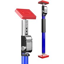 3-H Cabinet Jacks for Installing Cabinets,Thickened All-Steel Adjustable Support Pole, Heavy-Duty Third Hand Tool with Self-Locking Spring Ratchet,Blue, 15.7"-24.4" 1pc