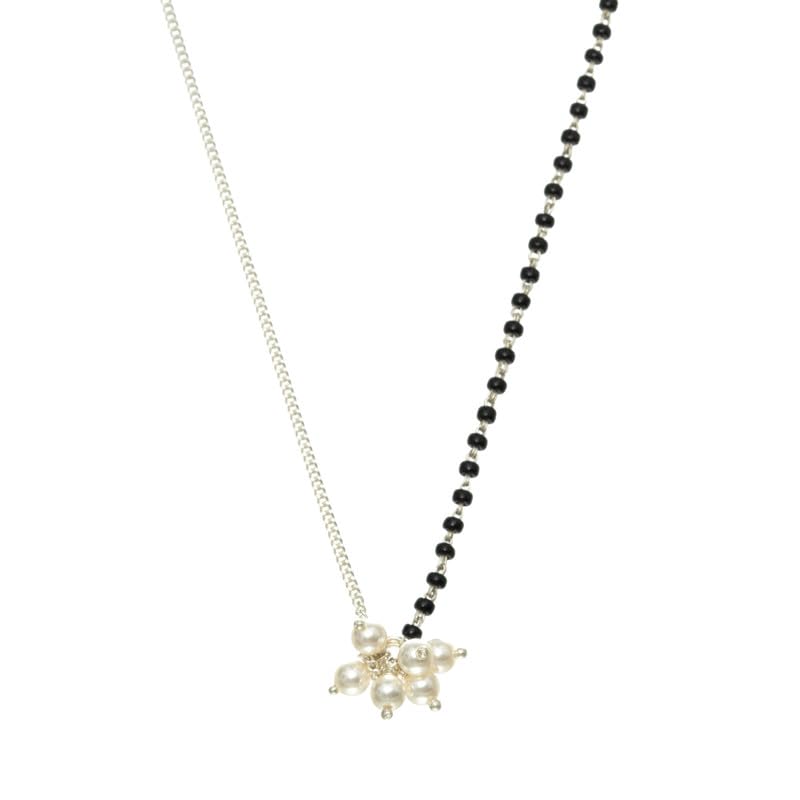 Image of House Of Aadyaa Handmade Silver Mangalsutra for Women | Made in 92.5 Silver | Silver Gifts for Women
