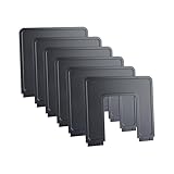 LuluEasy 6 Pieces Upright Boards, Accessory Parts of Expandable File Folder Holder, Black