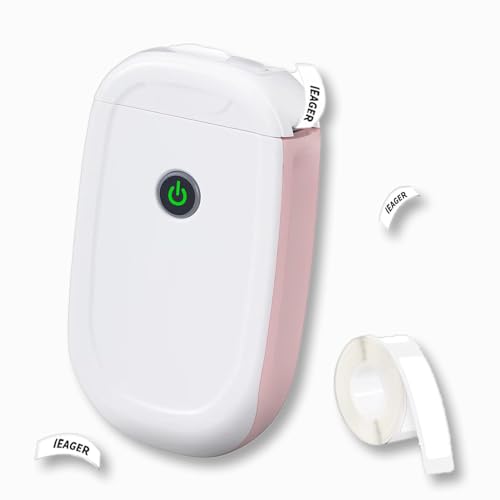Flyxiregg L11 Label Maker Portable Label Printer, Portable Bluetooth Mini Label Printer for Labeling, Handheld Small Labeler Machine, Suitable for School Home Office Organization