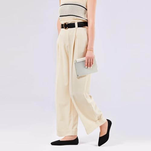 Image of Frank Mully Womens Pointed Toe Flats Knit Dress Shoes Comfort Women Shoes Softable