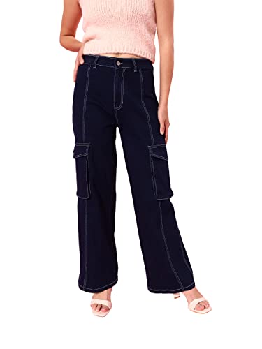 Image of Dolce Crudo High Rise Wide Leg Jeans for Women