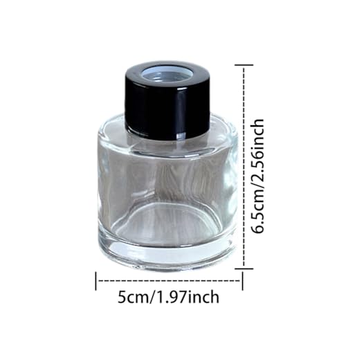Set de 2 frascos difusores de vidrio 50 ml miniatura 2