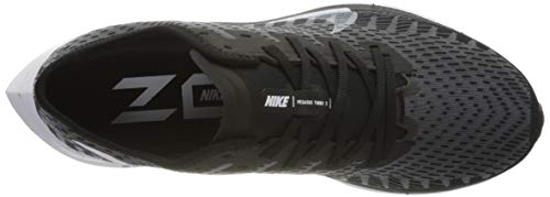 Image of Nike Zoom Pegasus Turbo 2 Women's Running Shoe Black /White-Gunsmoke-Atmosphere Grey 5.0