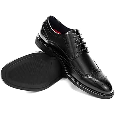 Temeshu Men's Dress Shoes Casual Oxford Shoes Business Formal Shoes