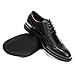 Temeshu Men's Dress Shoes Casual Oxford Shoes Business Formal Shoes DS09 Black 11