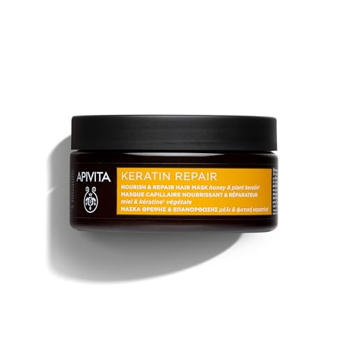 Apivita Mascarilla capilar Nourish & Repair 200 ml - Ingredientes naturales Tratamiento capilar