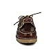 PAYMA - Herren Damen Kinder Bootsschuhe Segelschuhe Mokassins aus Seahorse Geölt Leder 3 Eye Classic Docksides. Gummisohle. Schnürsenkel.Farben: Braun. Größe EU 41