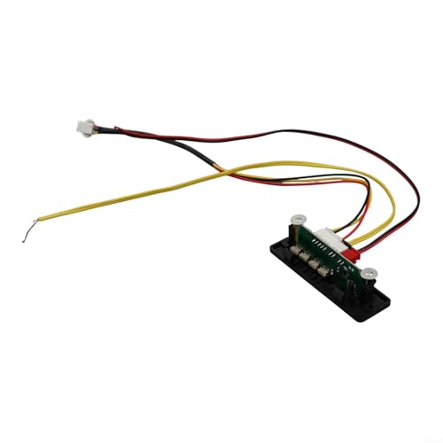 Reproductor de música de coche eléctrico de 12 V para niños con interfaz USB y pantalla de batería, chip de música adecuado para vehículos de paseo (n.º 5 12 V)
