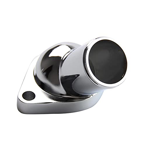 ZHANGHUA Carbole O-Ring Style Chrome Water Hals Aluminium 45 Graden Kecks Fit voor Chevy Auto-accessoires Onderdelen Hoge Prestaties (Color : Silver) - Afbeelding 5