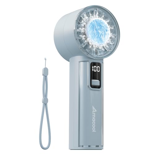 AMACOOL Handheld Fan with Ice Cooler