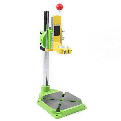 Verstellbare Halterung für Bohrmaschinen, Bohrständer Halterung Drehbar, 490 mm 90° Bohrmaschinenständer Halterung Drehbar für exakten Bohren und Fräsungen