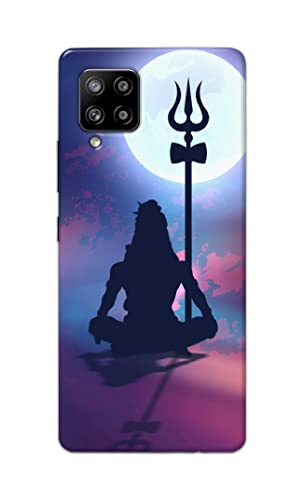 Image of Printed Hard Back Cover Case for Samsung Galaxy M42 5G | Samsung Galaxy A42 5G Back Cover (Lord Shiva) -1302