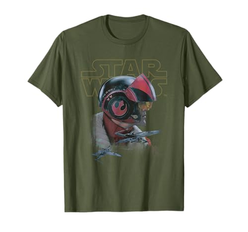 Star Wars The Force Awakens Poe Dameron X-Wing T-Shirt