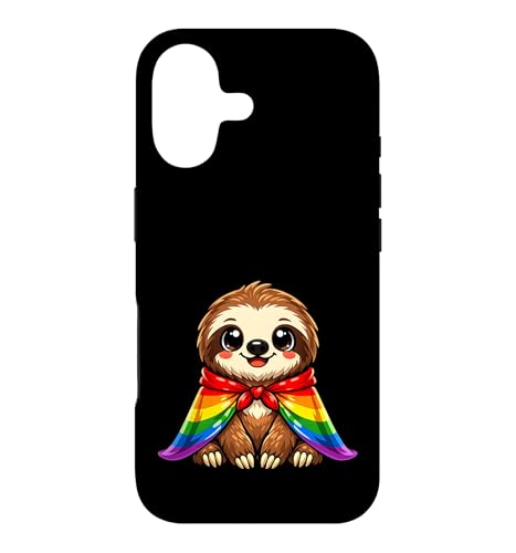 ���킢���i�}�P���m�̃v���C�h���ԃ��C���{�[�P�[�v LGBTQ+ Sloth �X�}�z�P�[�X iPhone 17 �p