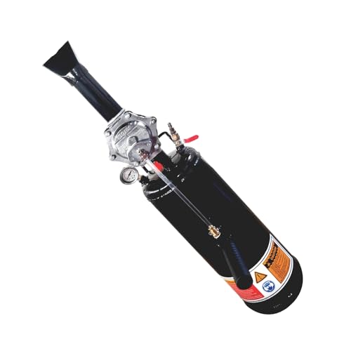 Image of Tire Bead Seater, 12L /3.2 Gallon Air Trigger Seating Inflator, 145 PSI Portable Tire Inflator Tool, 87-116 PSI Operating Pressure for Tractor Truck ATV Car and Automobile Repair