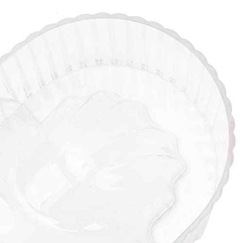 Cuenco para remojar uñas acrílico transparente miniatura 7
