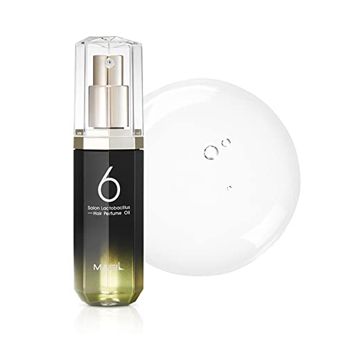 Masil Lot de 6 huiles parfumées pour cheveux de salon Lactobacillus secs abîmés, frisés, cuir chevelu, hydratant, rebondissant, coréen (huile de parfum pour cheveux)