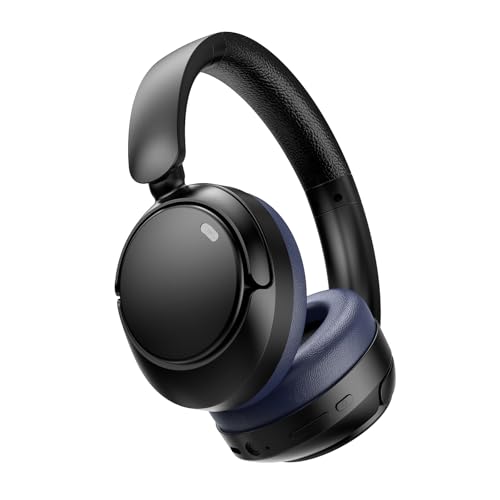 Casque Bluetooth 5.4 bleu idéal pour vos trajets quotidiens avec assistante