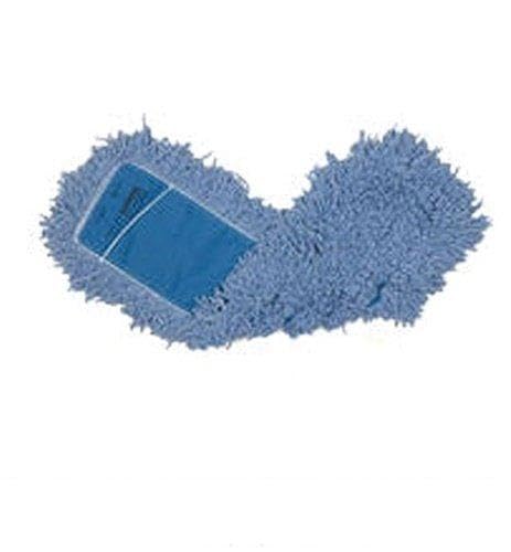 Rubbermaid Commercial Products Twisted Loop Dust Mop, 36-Inch, Blue, for Tile/Hardwood/Vinyl Floor Cleaning, Pack of 12