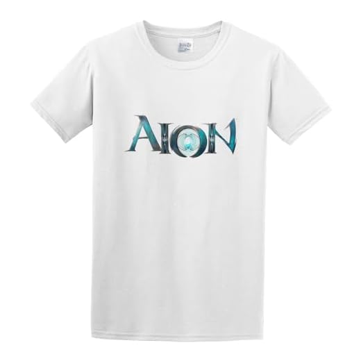 Aion Upheaval Game Logo T-Shirt White XXL