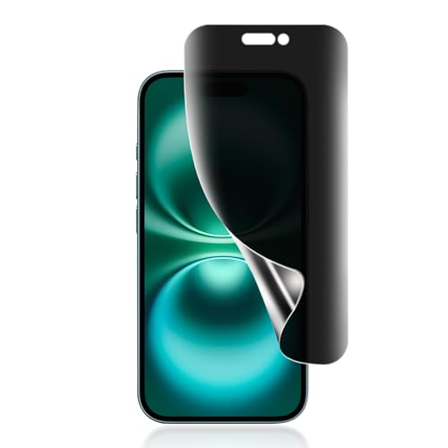 対応 iPhone 16 Pro Max フイルム 指紋防止 【覗き見防止】 衝撃吸収/スクラッチ防止/傷つきにくい/超薄型 アイフォン16プロマックス 保護フィルム 軟 TPU素材 いpほね16promax フィルム