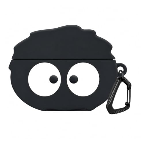 Image of Anvique Silicone Case Cover for Oneplus Nord Buds 4 Pro, Scratch Resistance, Shock Absorption, with Premium Carabiner (Briquette Cartoon)