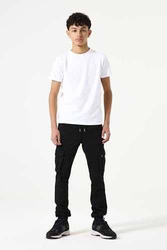 Garcia Kids Jungen Z3029_boys pants Hose, off black, 164 – Ansicht 4