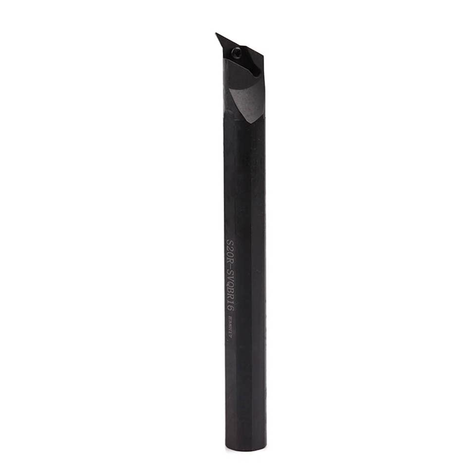 1pc 117.5 Degree Entering Angle S16Q-SVQBR11 S20R-SVQBR11 SVQBL Internal Turning Tool Holder S20R-SVQBR11 SVQBL CNC Lathe Tool(S16Q-SVQBL11)