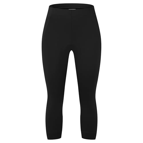 Ettore Short feminino acolchoado de ciclismo 3/4 comprimento três quartos bicicleta de estrada respi